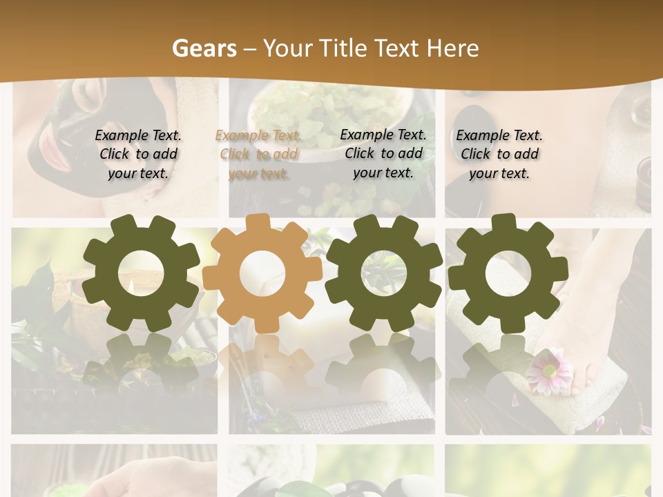 Body Aroma Mud PowerPoint Template