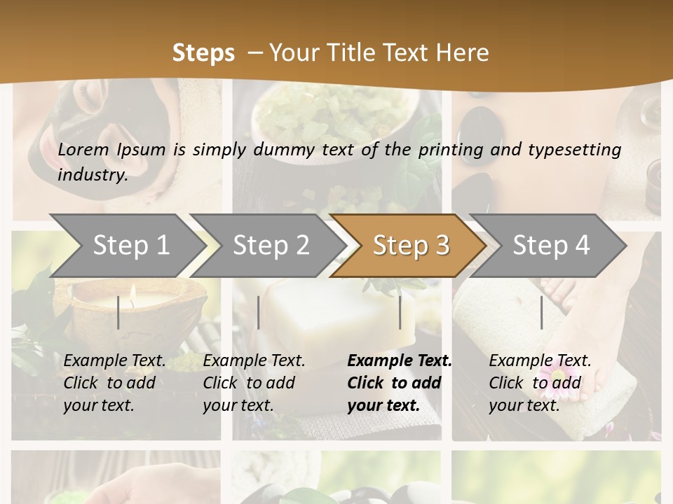 Body Aroma Mud PowerPoint Template