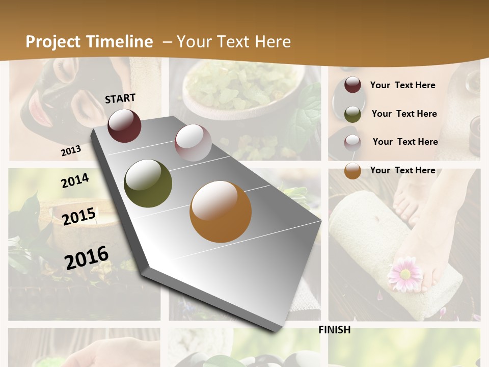 Body Aroma Mud PowerPoint Template