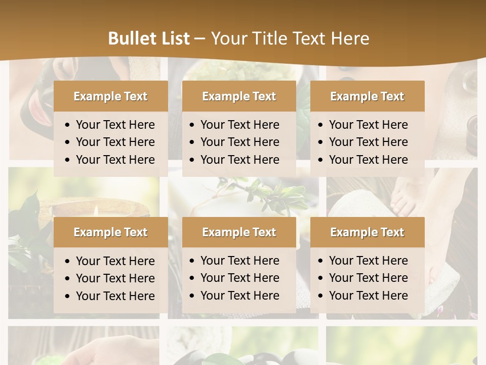 Body Aroma Mud PowerPoint Template