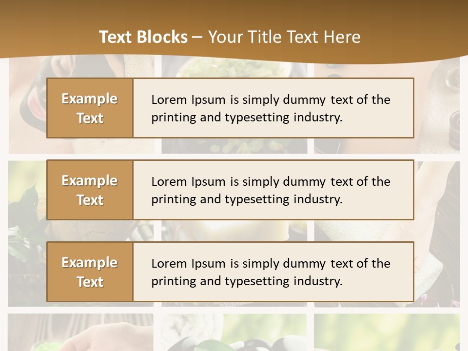 Body Aroma Mud PowerPoint Template