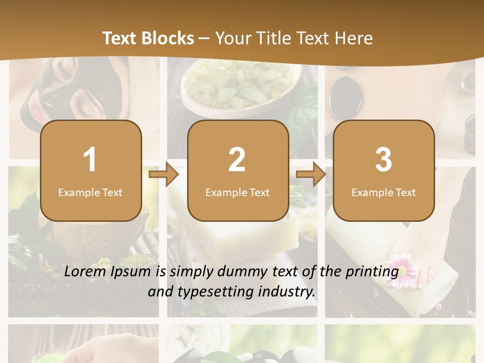 Body Aroma Mud PowerPoint Template