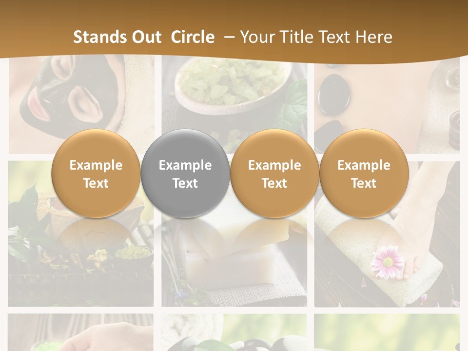 Body Aroma Mud PowerPoint Template