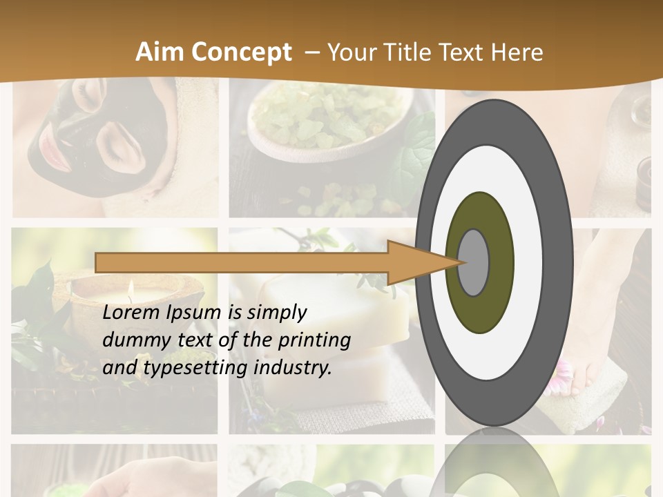 Body Aroma Mud PowerPoint Template