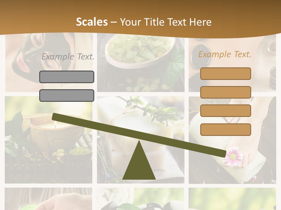 Body Aroma Mud PowerPoint Template