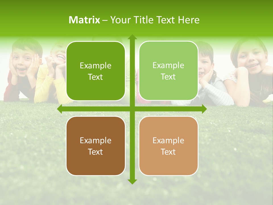 Brother Caucasian Expression PowerPoint Template