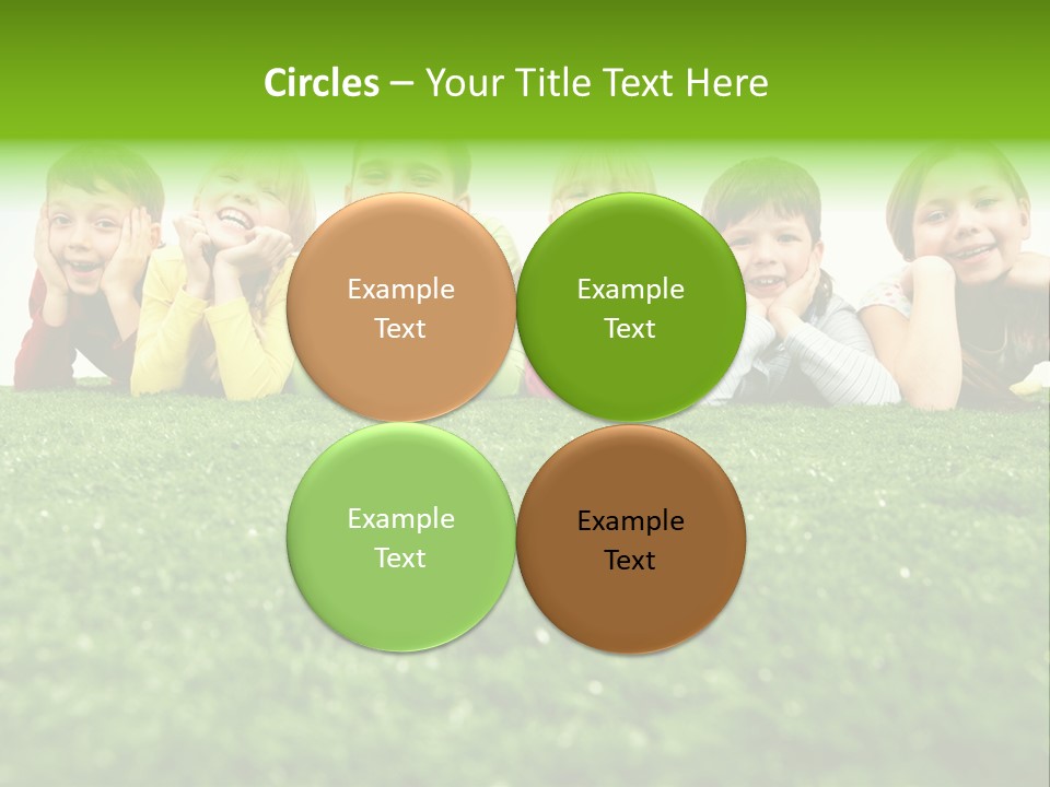 Brother Caucasian Expression PowerPoint Template