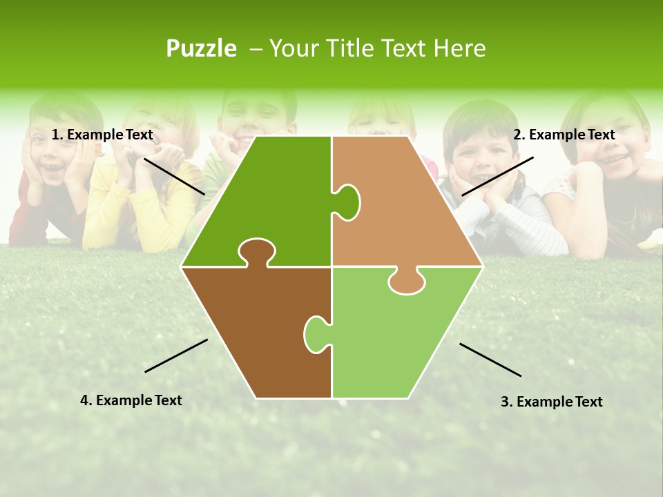 Brother Caucasian Expression PowerPoint Template