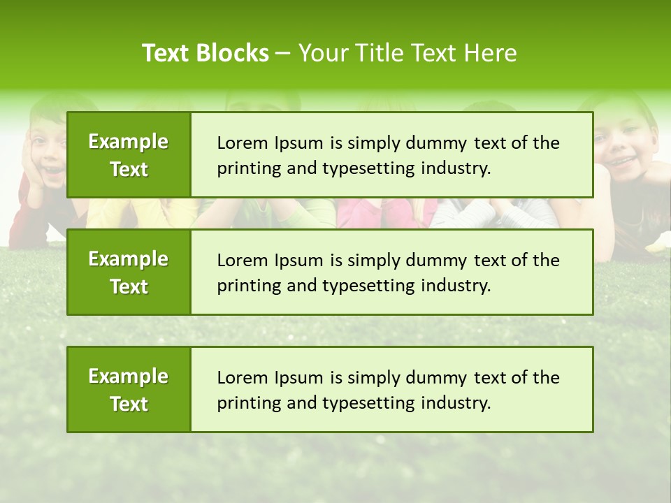 Brother Caucasian Expression PowerPoint Template