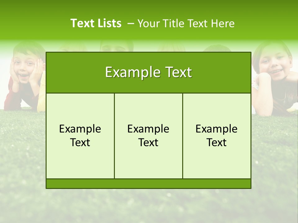 Brother Caucasian Expression PowerPoint Template