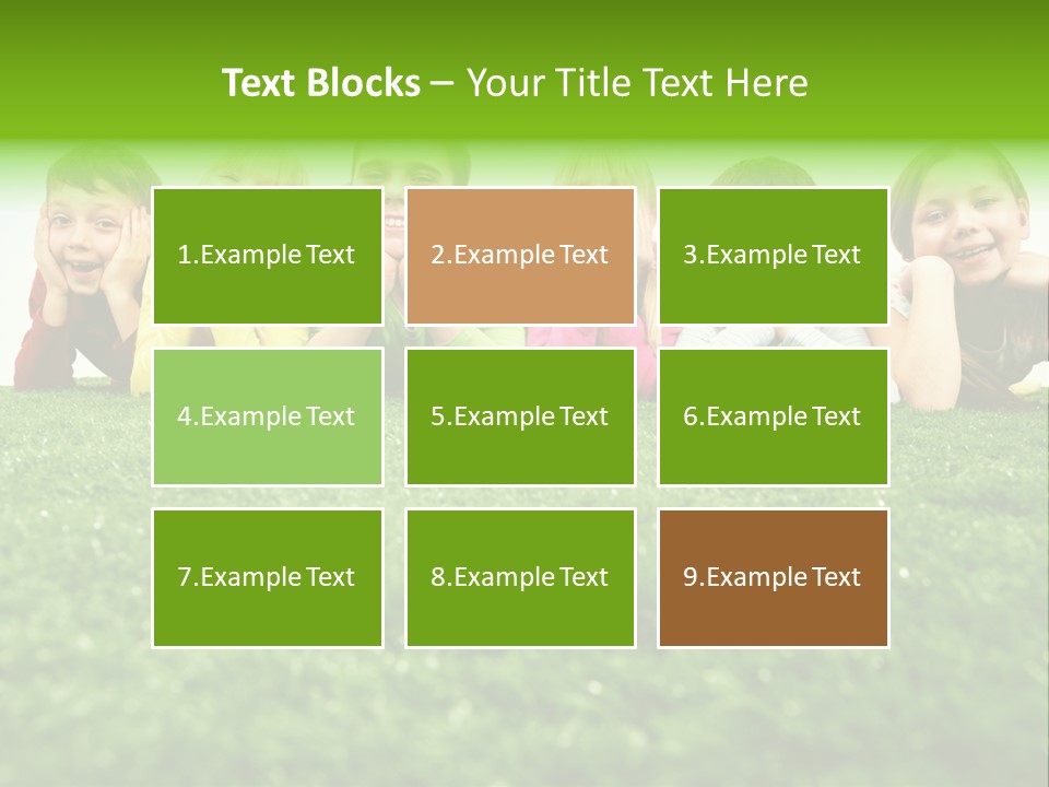 Brother Caucasian Expression PowerPoint Template