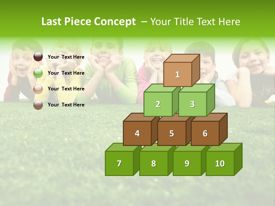 Brother Caucasian Expression PowerPoint Template