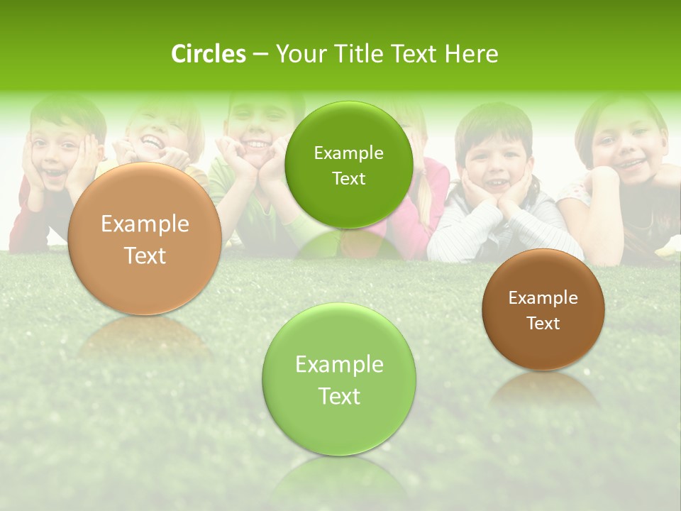 Brother Caucasian Expression PowerPoint Template