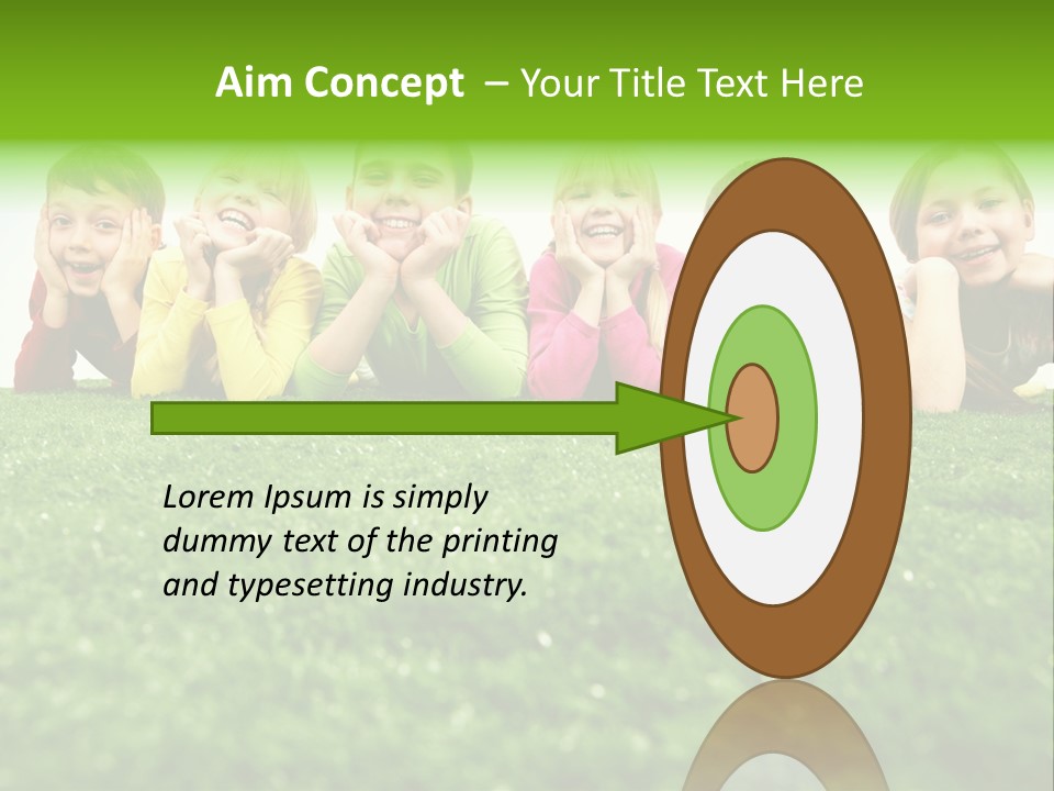 Brother Caucasian Expression PowerPoint Template