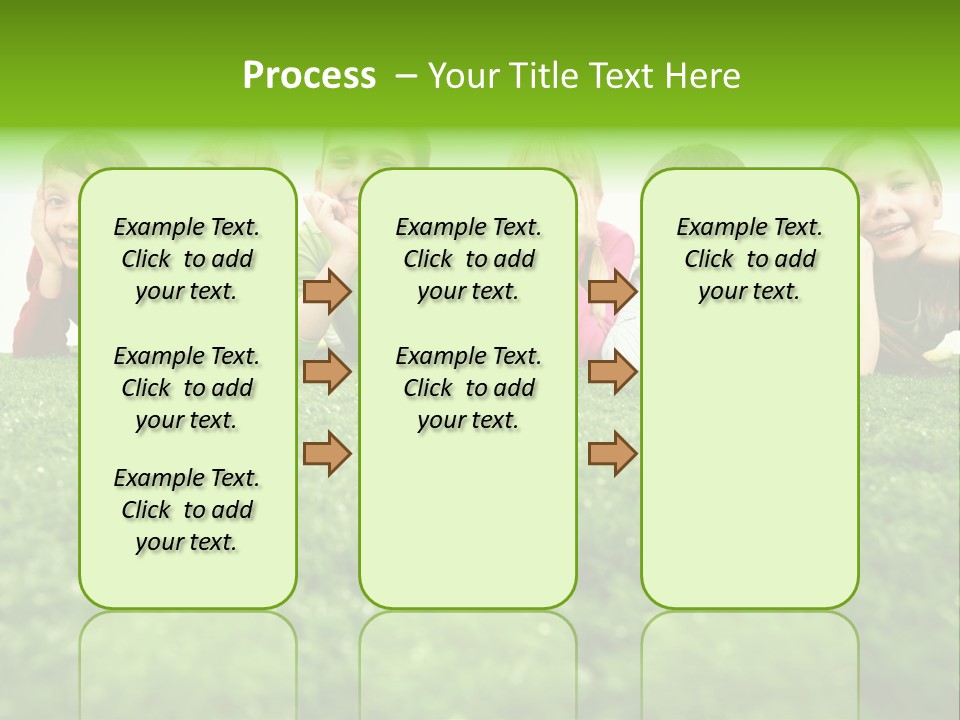 Brother Caucasian Expression PowerPoint Template