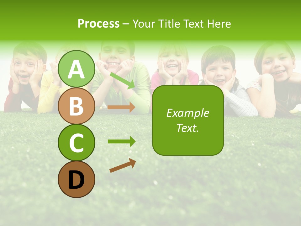 Brother Caucasian Expression PowerPoint Template