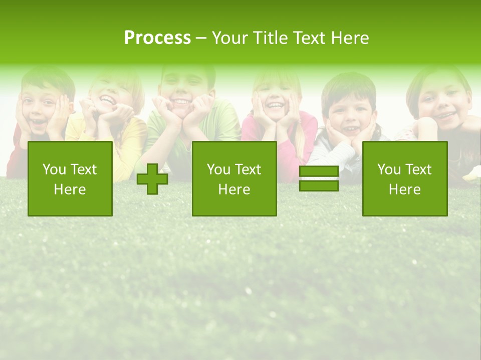 Brother Caucasian Expression PowerPoint Template