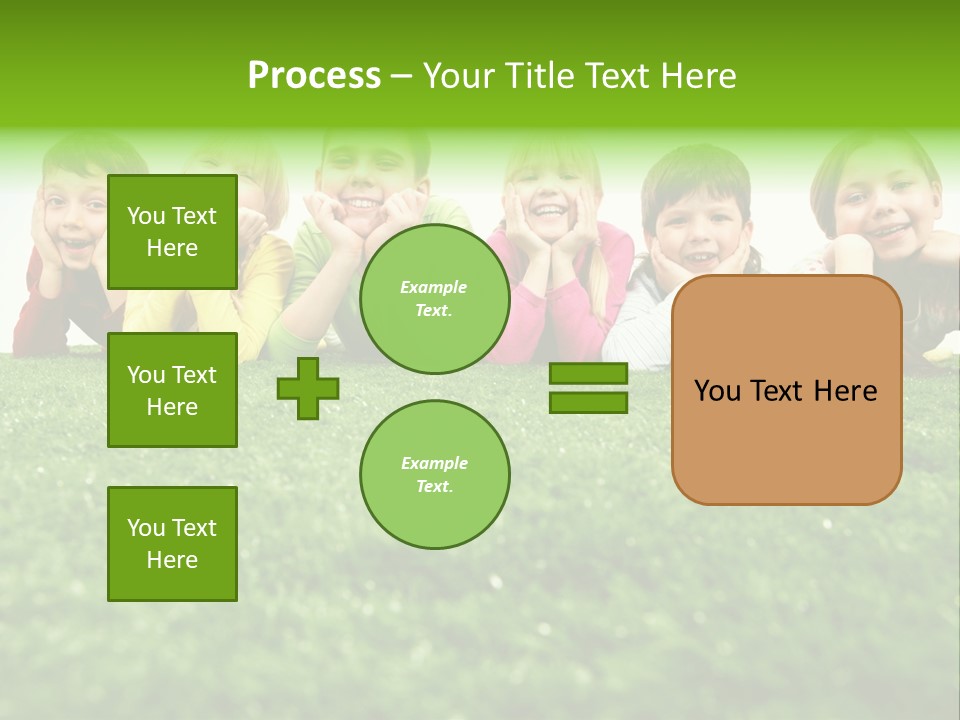 Brother Caucasian Expression PowerPoint Template