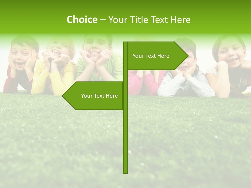 Brother Caucasian Expression PowerPoint Template