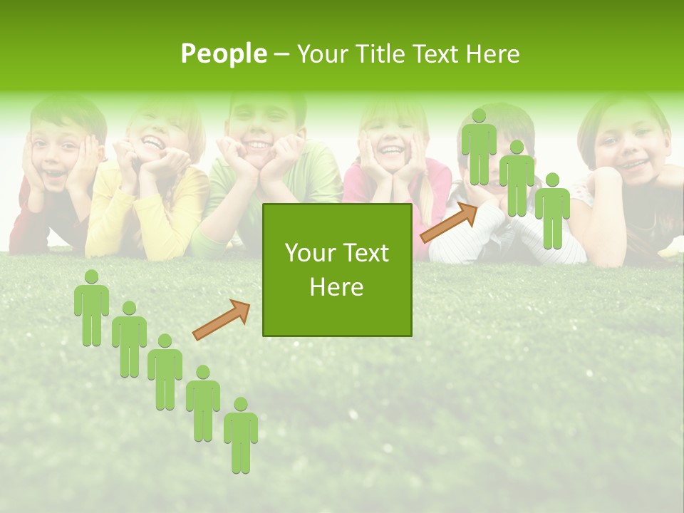 Brother Caucasian Expression PowerPoint Template