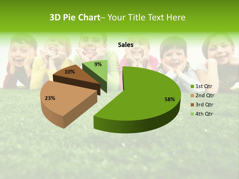 Brother Caucasian Expression PowerPoint Template