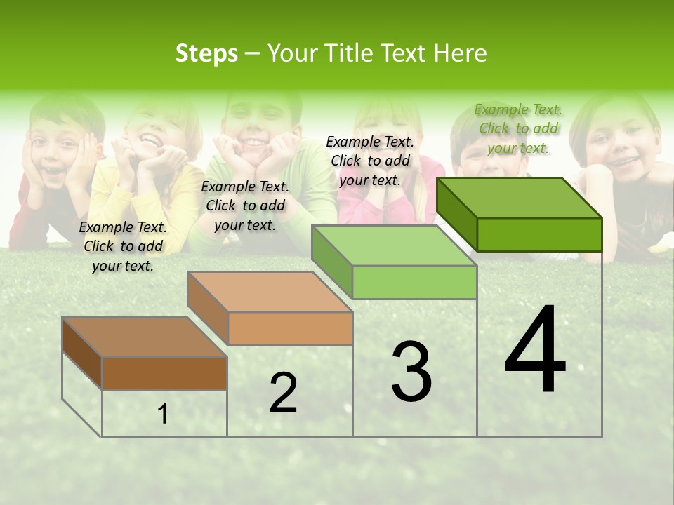 Brother Caucasian Expression PowerPoint Template