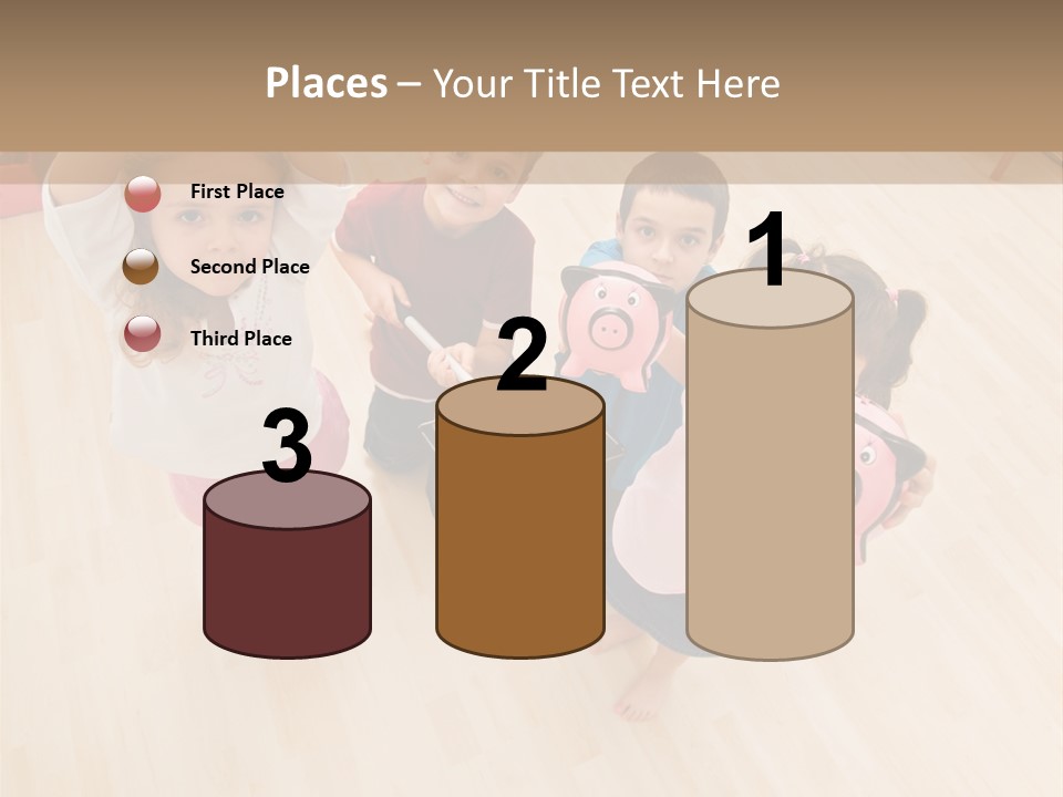 Kid Indoor Color PowerPoint Template
