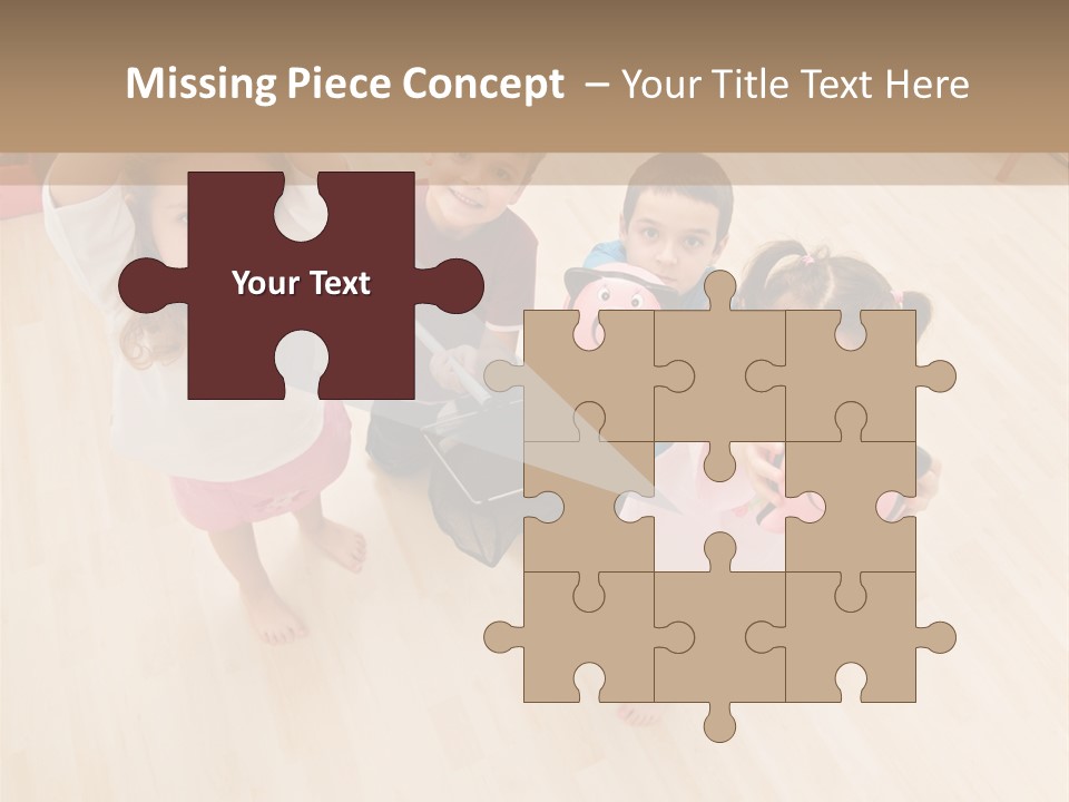 Kid Indoor Color PowerPoint Template