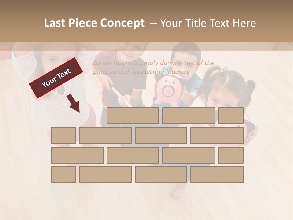 Kid Indoor Color PowerPoint Template