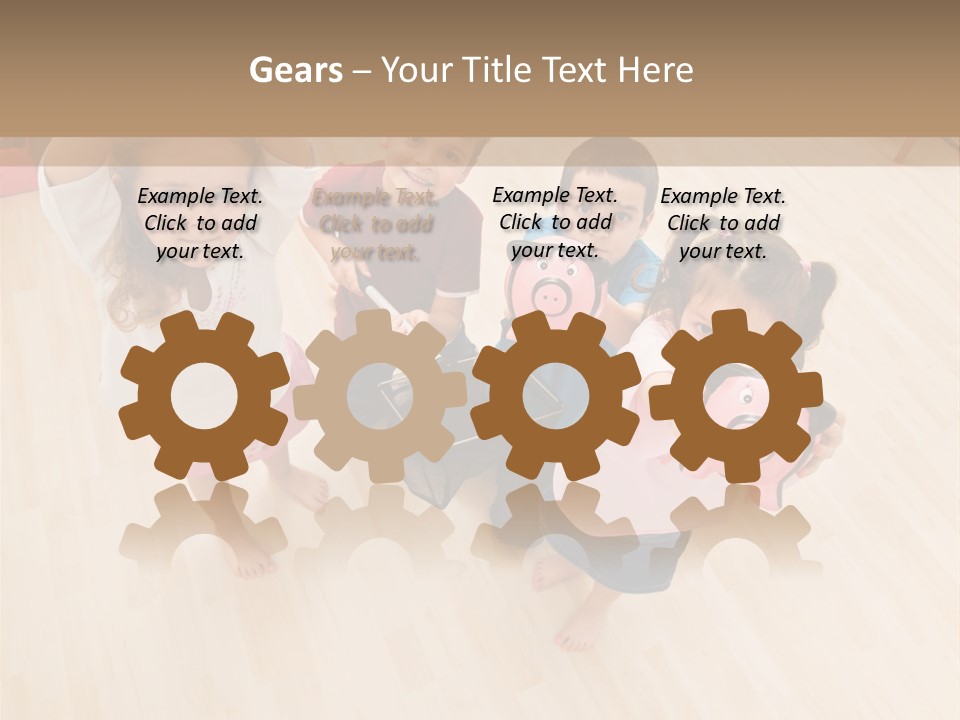 Kid Indoor Color PowerPoint Template