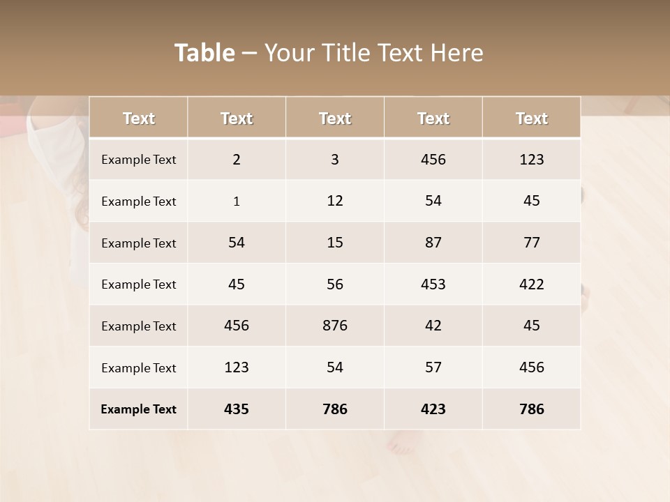 Kid Indoor Color PowerPoint Template