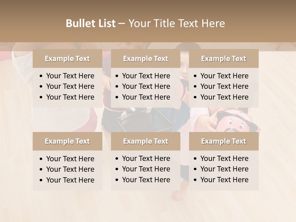 Kid Indoor Color PowerPoint Template