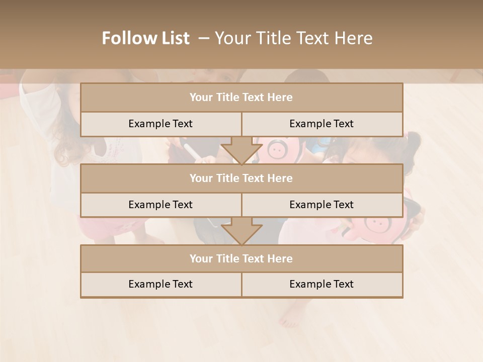 Kid Indoor Color PowerPoint Template