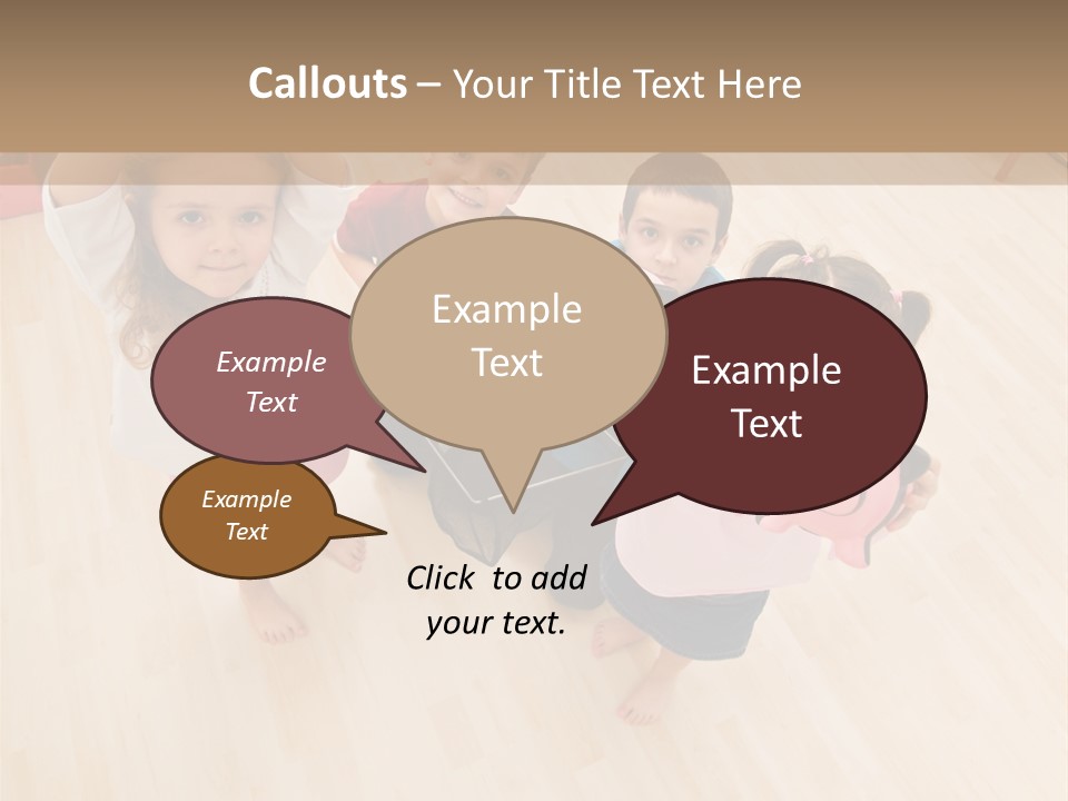 Kid Indoor Color PowerPoint Template