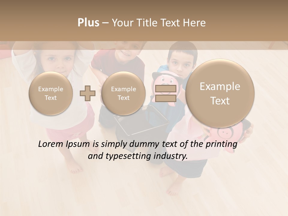 Kid Indoor Color PowerPoint Template