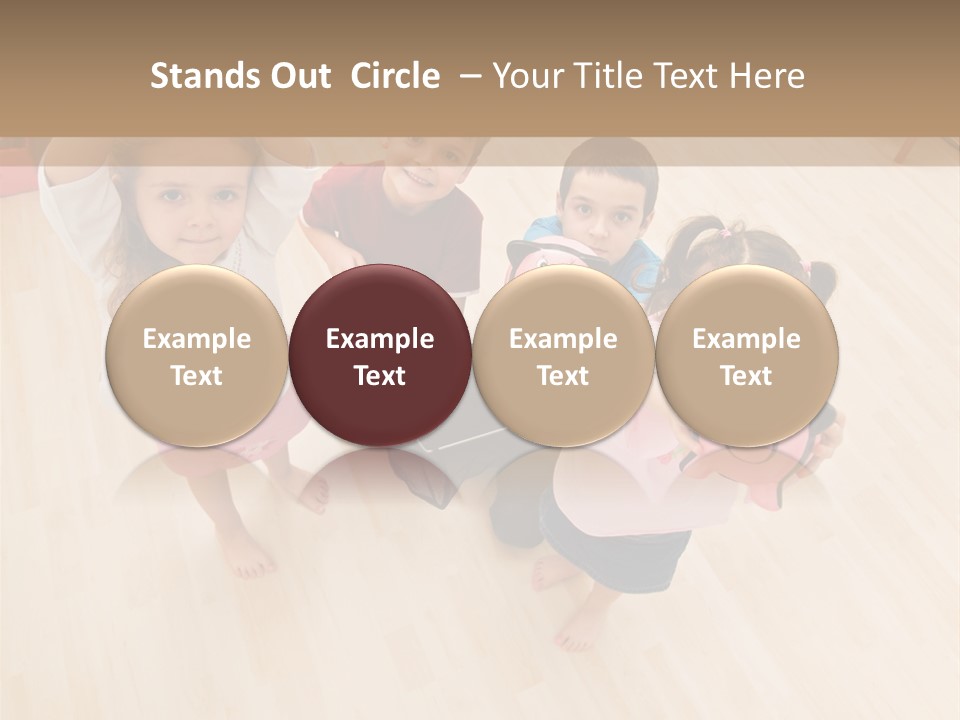 Kid Indoor Color PowerPoint Template
