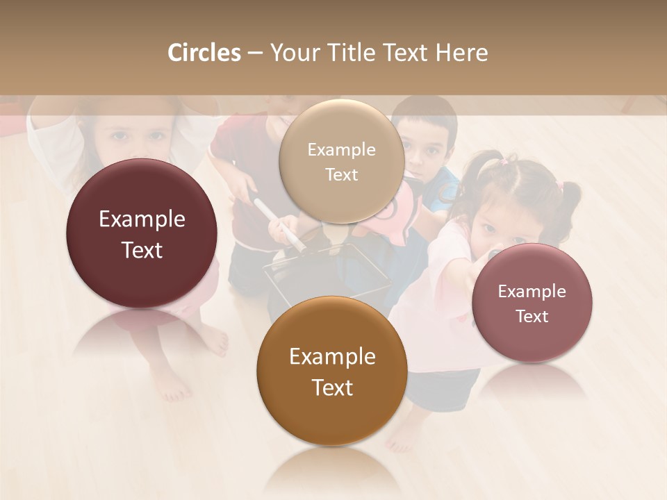 Kid Indoor Color PowerPoint Template