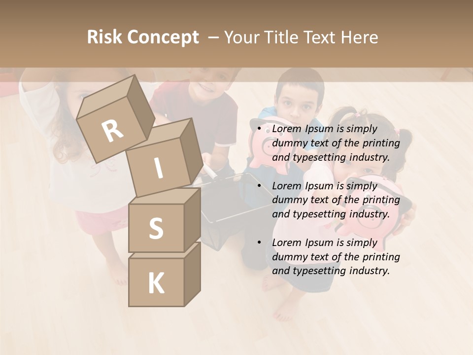 Kid Indoor Color PowerPoint Template