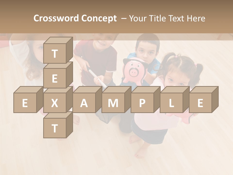 Kid Indoor Color PowerPoint Template