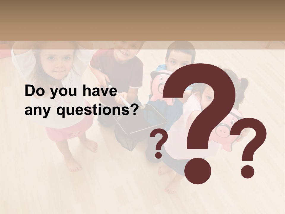 Kid Indoor Color PowerPoint Template