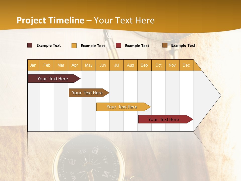 Backgrounds Magnifier Topography PowerPoint Template