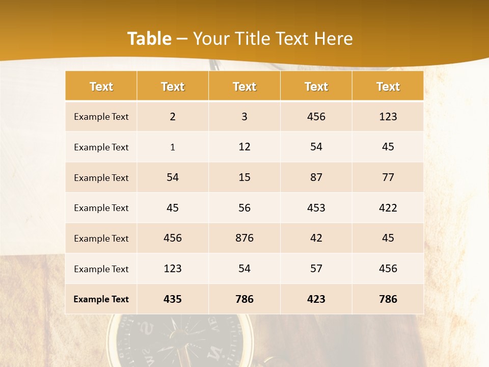 Backgrounds Magnifier Topography PowerPoint Template