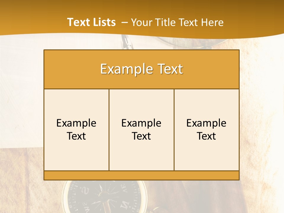 Backgrounds Magnifier Topography PowerPoint Template