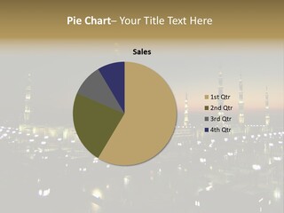 Muslim Religion Dome PowerPoint Template