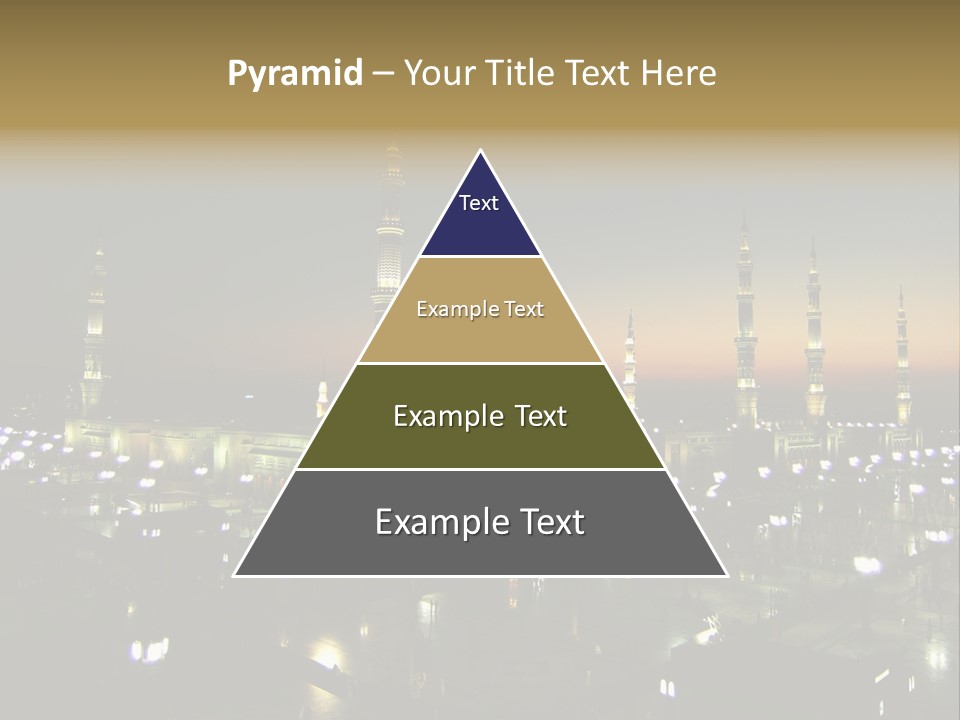 Muslim Religion Dome PowerPoint Template