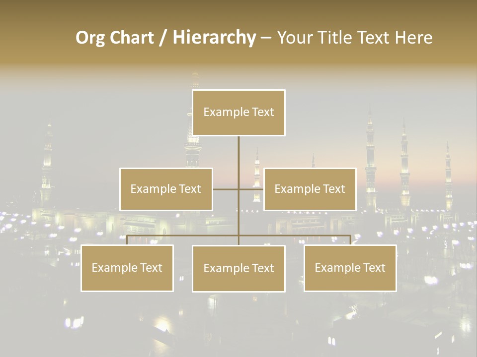 Muslim Religion Dome PowerPoint Template