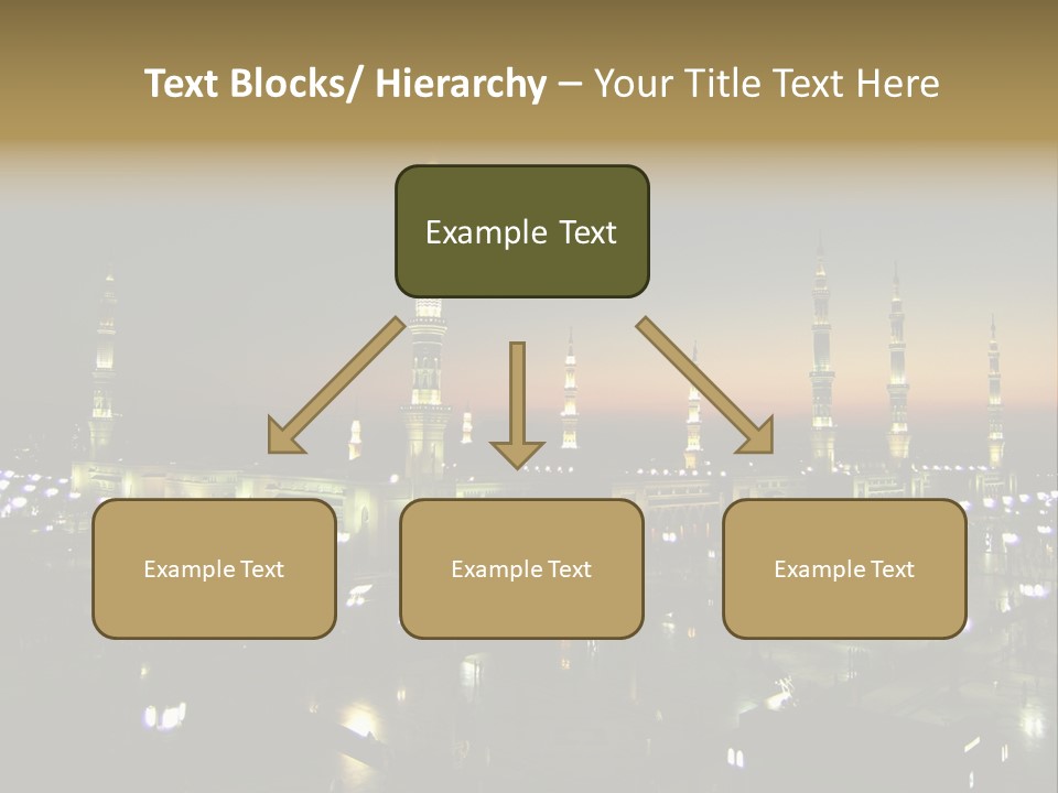 Muslim Religion Dome PowerPoint Template