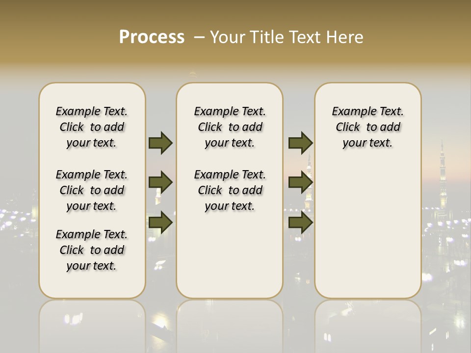 Muslim Religion Dome PowerPoint Template