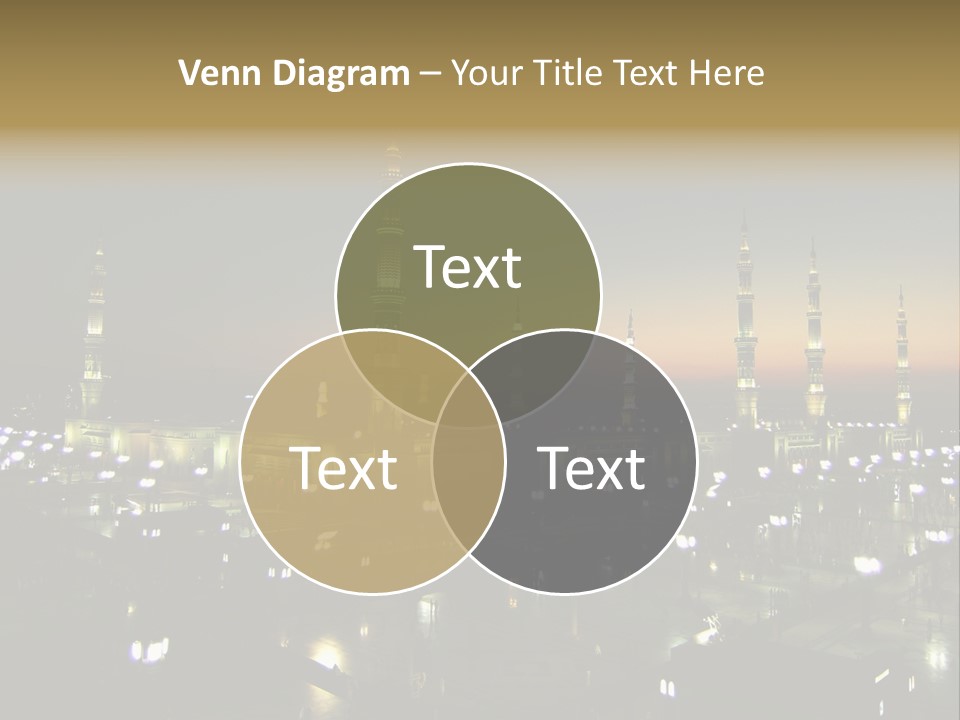 Muslim Religion Dome PowerPoint Template