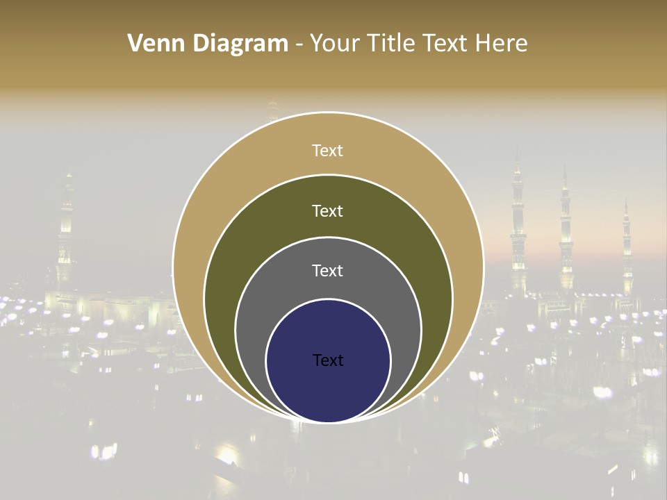 Muslim Religion Dome PowerPoint Template